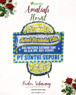 Papan Bunga Duka di Asologaima