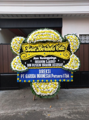 Papan Bunga Duka di Asologaima