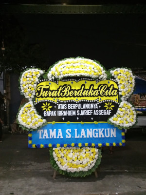 Papan Bunga Duka di Asologaima